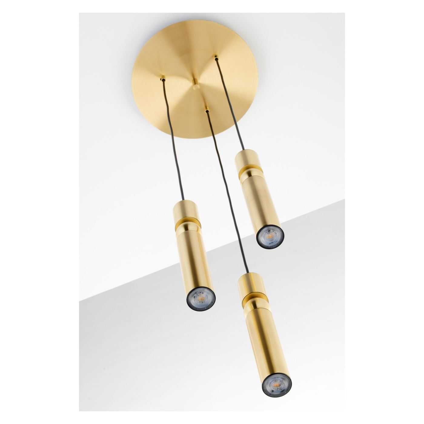 JUPITER ALAS sorozatú függőlámpa, Arany, 3xG10/14W - 5