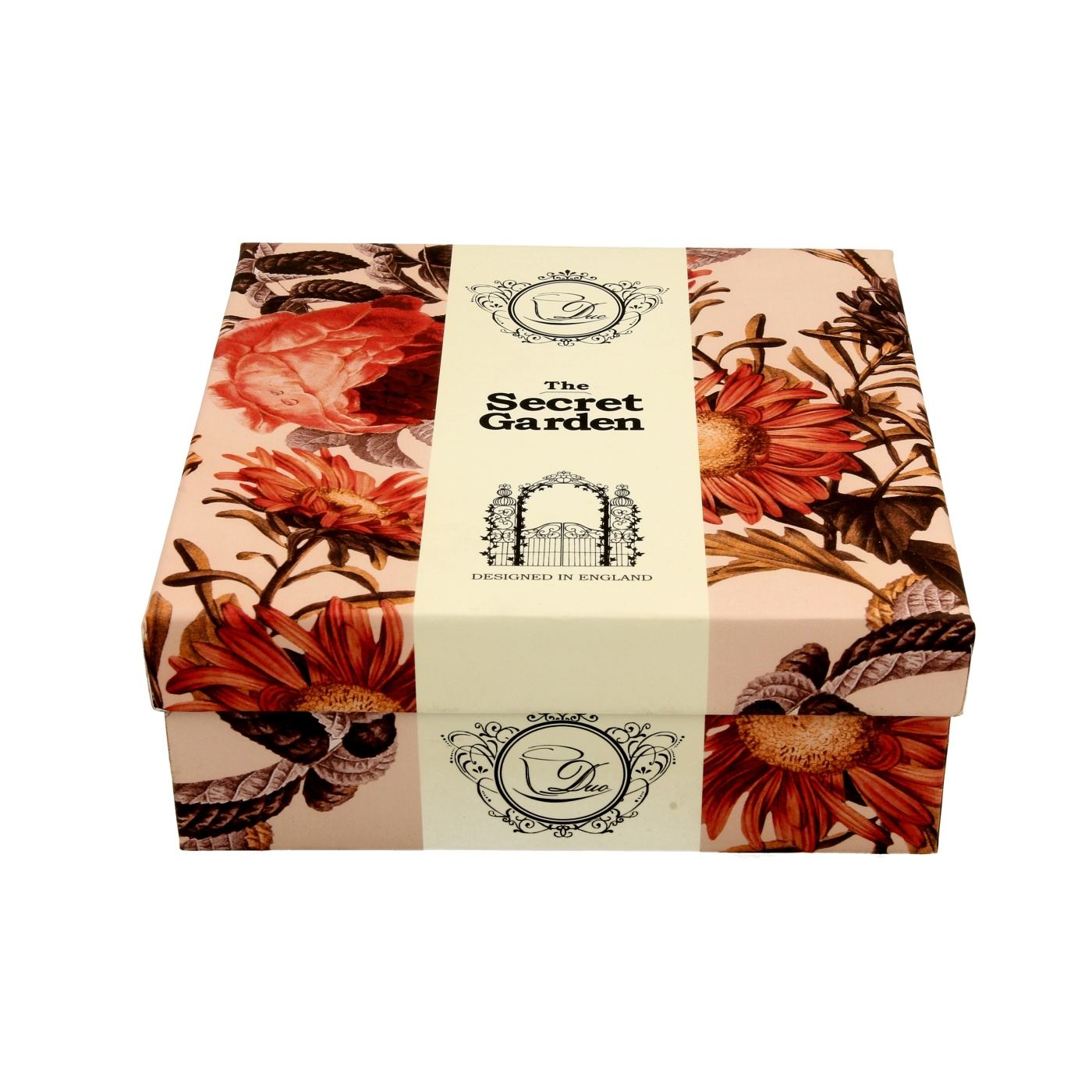 Készlet bögre + tányér, porcelán, Peony, 240 ml - 4