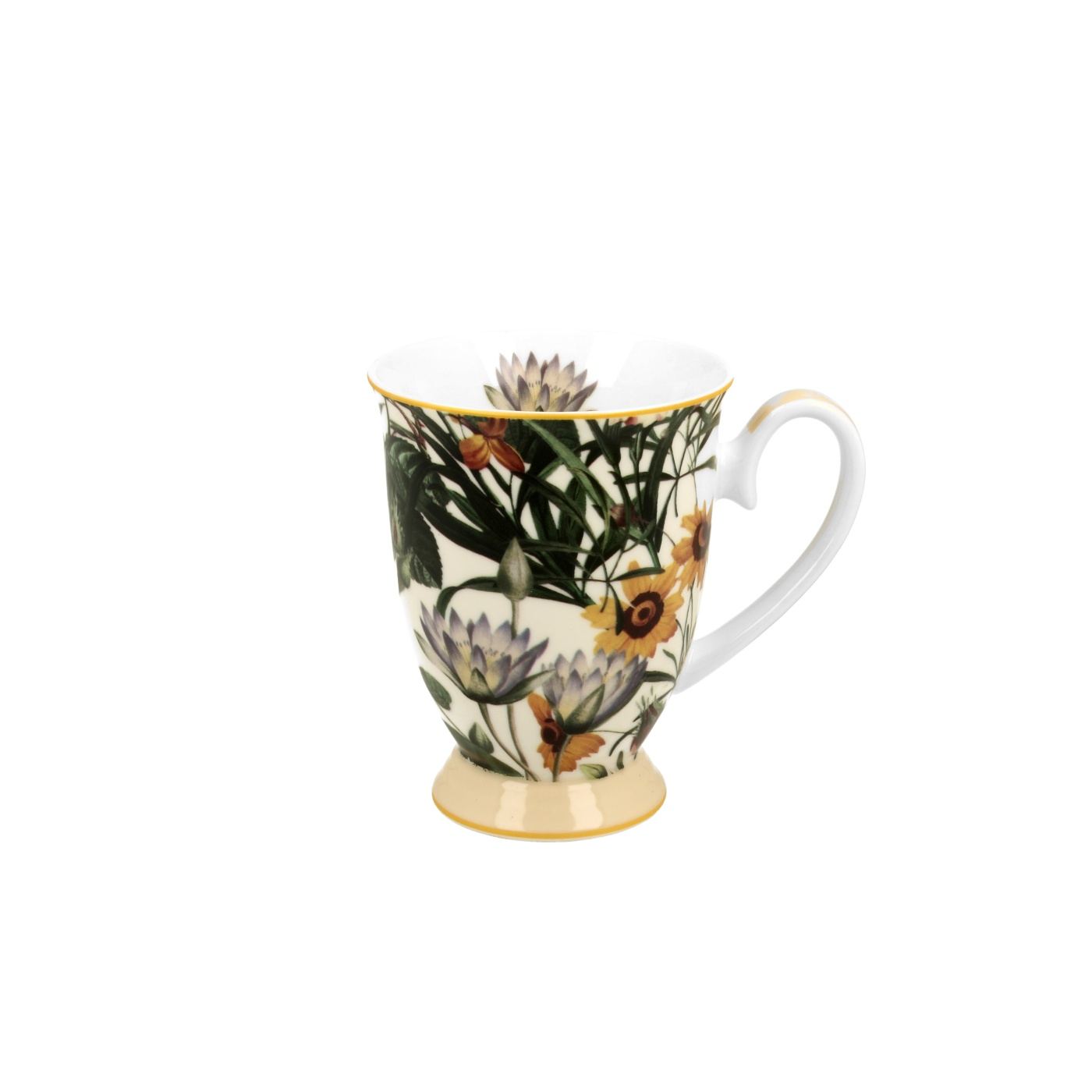 Porcelán bögre, teához, Spring Flowers, 325 ml - 2