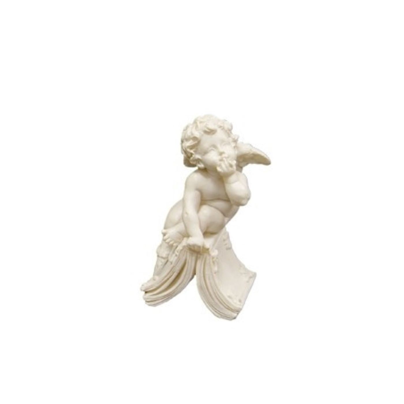 Angyal figura könyvvel, 8x4x3.5 cm - 5