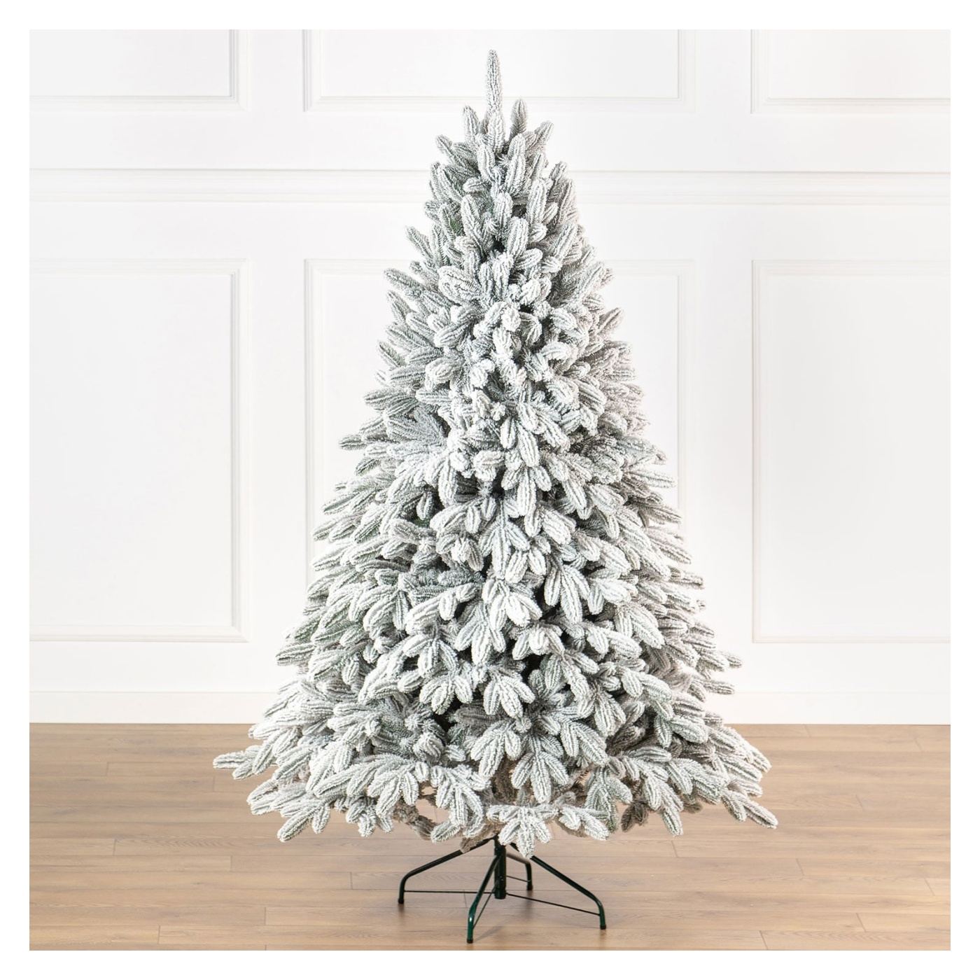 Műkarácsonyfa Brad Laponia Select Deluxe, Havas, Telt 3D, 180cm - 25