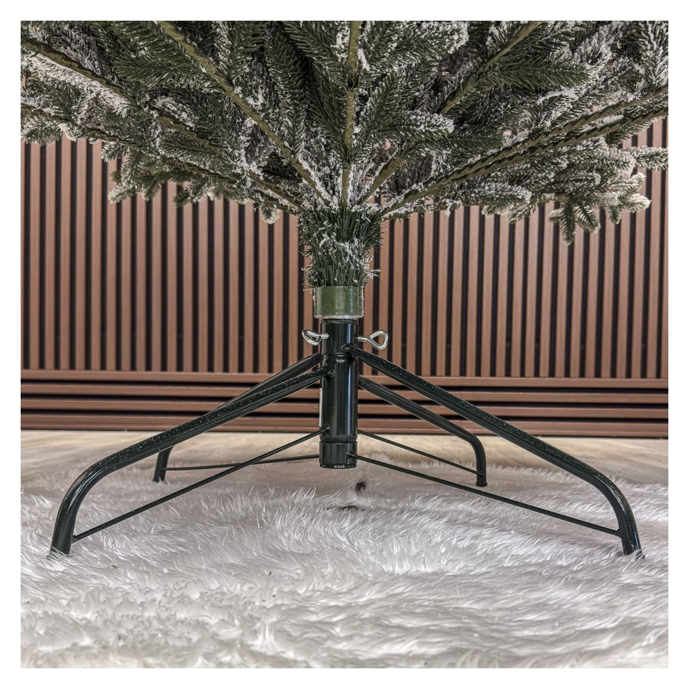 Műkarácsonyfa Deluxe, Alpin Select Hóval Borított, Telt 3D, 180cm - 4