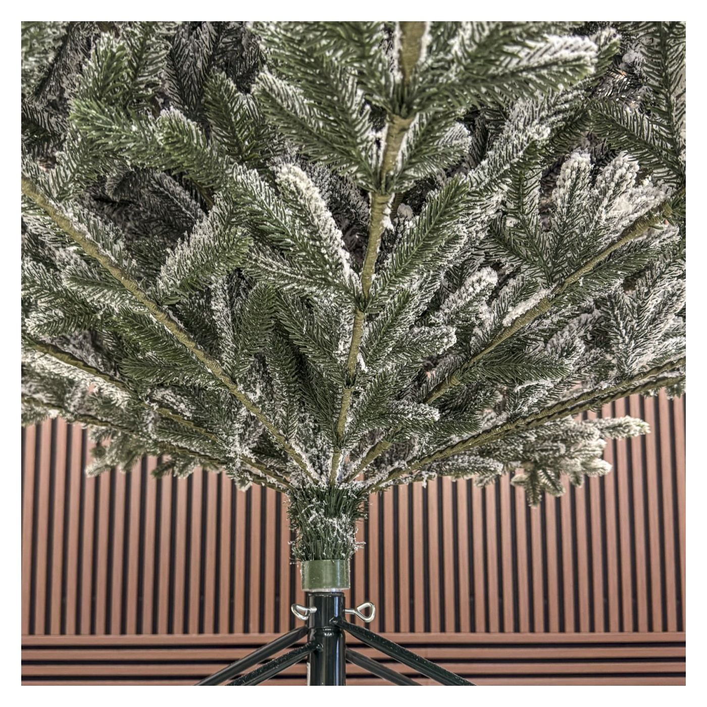 Műkarácsonyfa Deluxe, Alpin Select Hóval Borított, Telt 3D, 180cm - 5