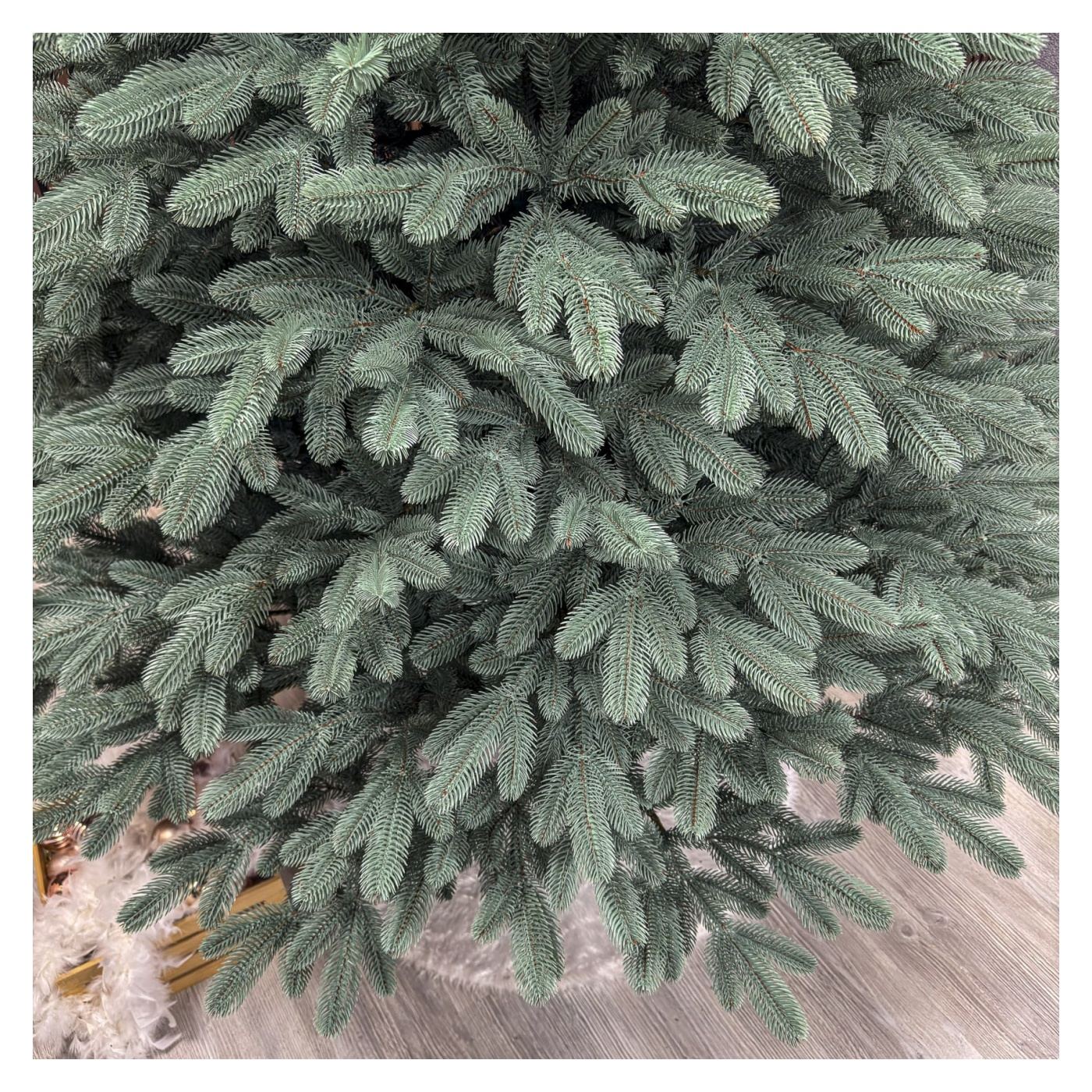 Brad karácsonyfa Deluxe, Laponia Select ezüst, 250cm - 6