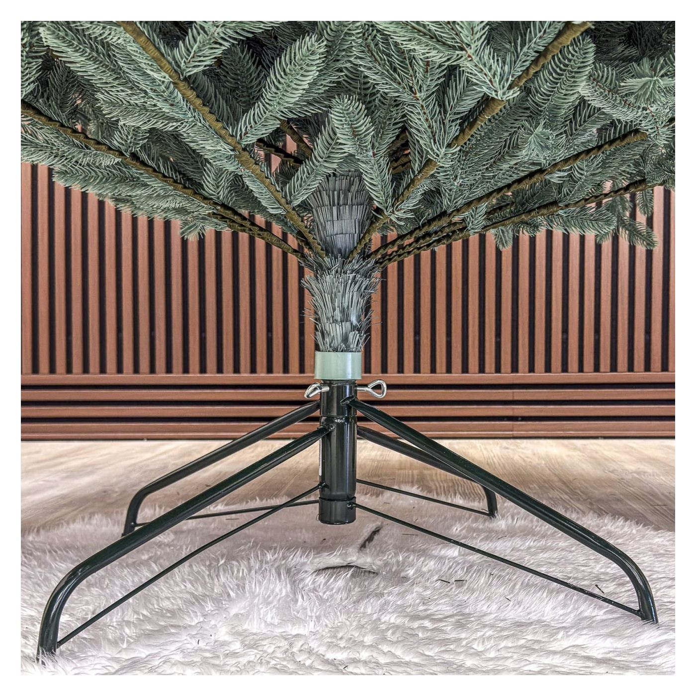 Brad karácsonyfa Deluxe, Laponia Select ezüst, 250cm - 10