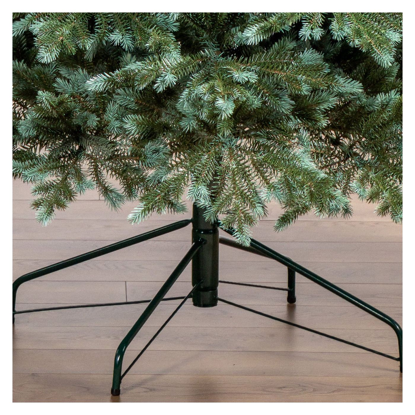 Műkarácsonyfa Deluxe, Alaska Select Ezüst Zöld, Teljesen 3D, 180 cm - 13