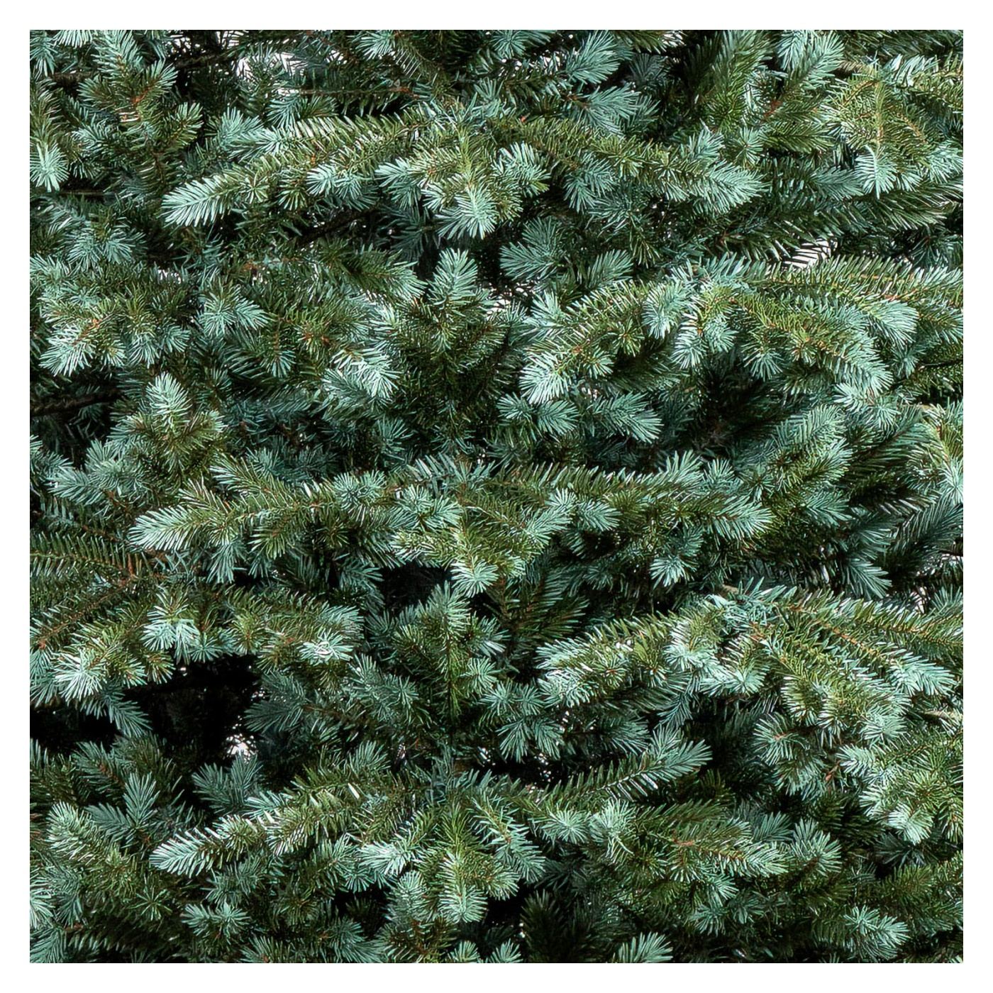 Műkarácsonyfa Deluxe, Alaska Select Ezüst Zöld, Teljesen 3D, 180 cm - 14