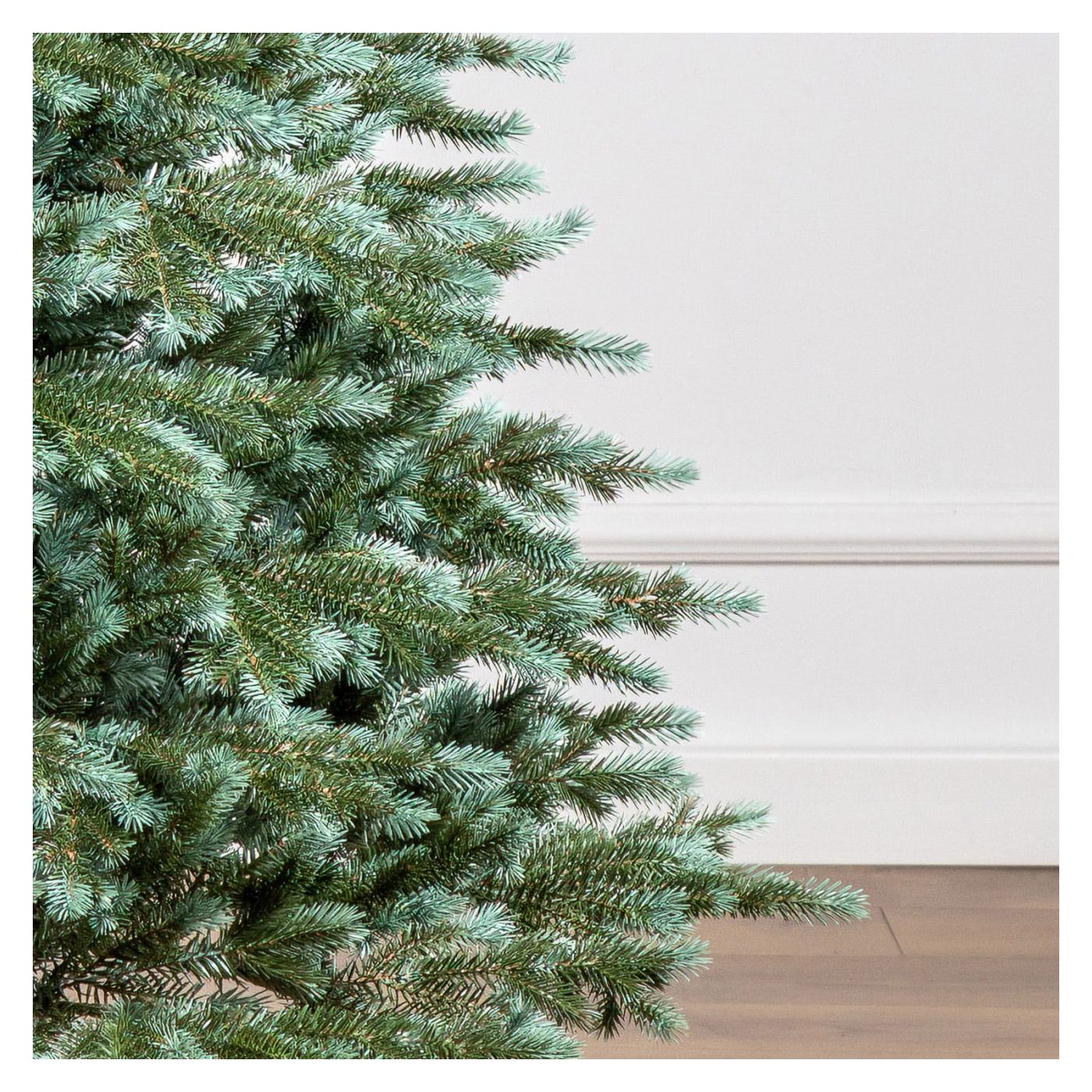 Műkarácsonyfa Deluxe, Alaska Select Ezüst Zöld, Teljesen 3D, 180 cm - 15