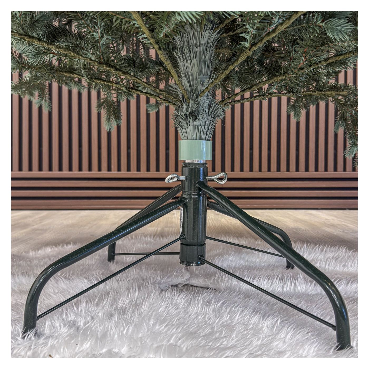 Műkarácsonyfa Deluxe, Alaska Select Ezüst Zöld, Teljesen 3D, 180 cm - 6