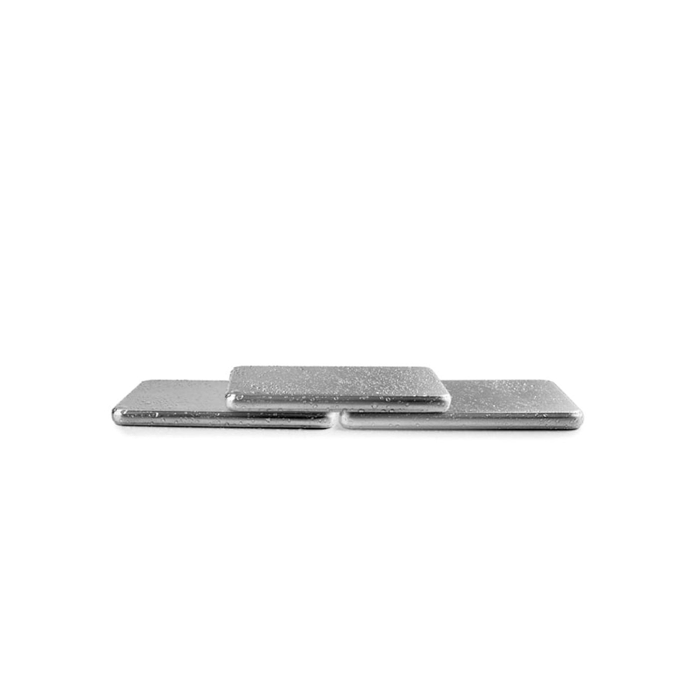 Hűtőlap téglalap alakú Ibili, rozsdamentes acél 18/10, 17,6x11,6x1,3 cm, ezüst - 3