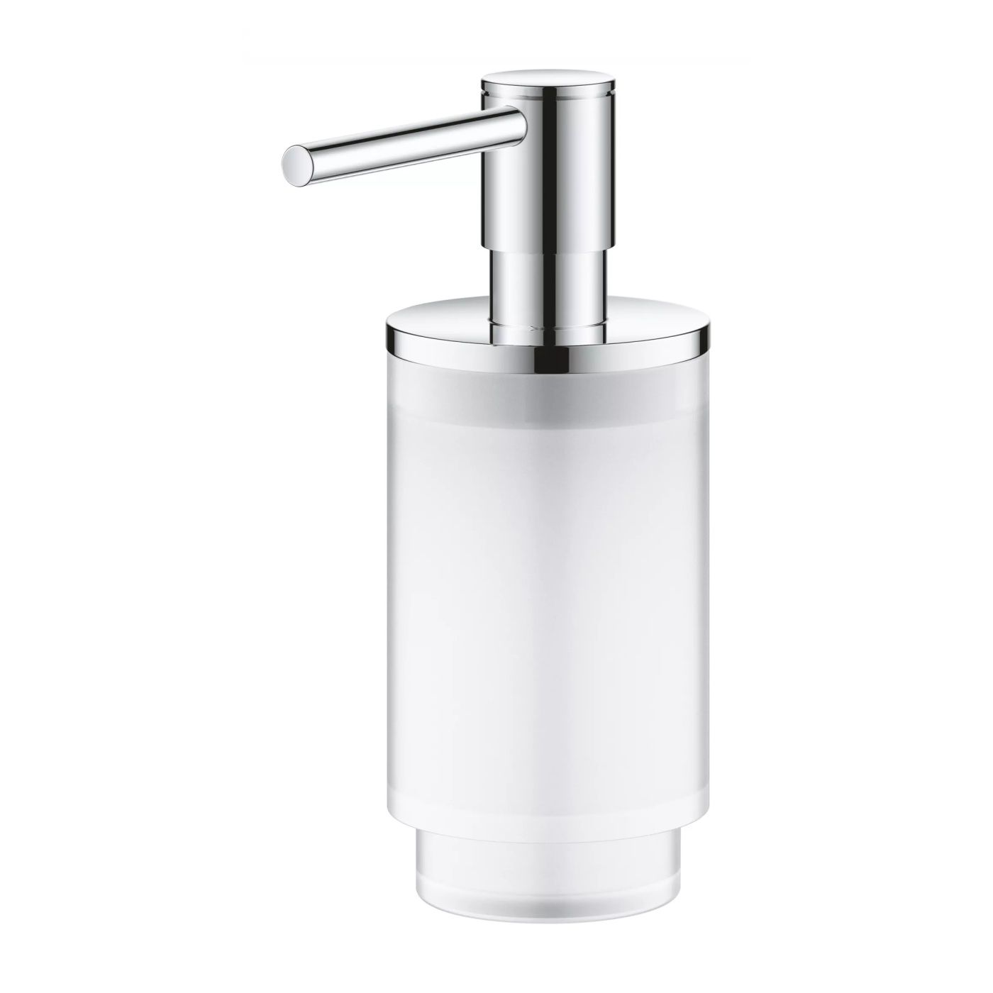 Dozator sapun Grohe Selection, 130 mm, sticla/metal, crom, 41028000
