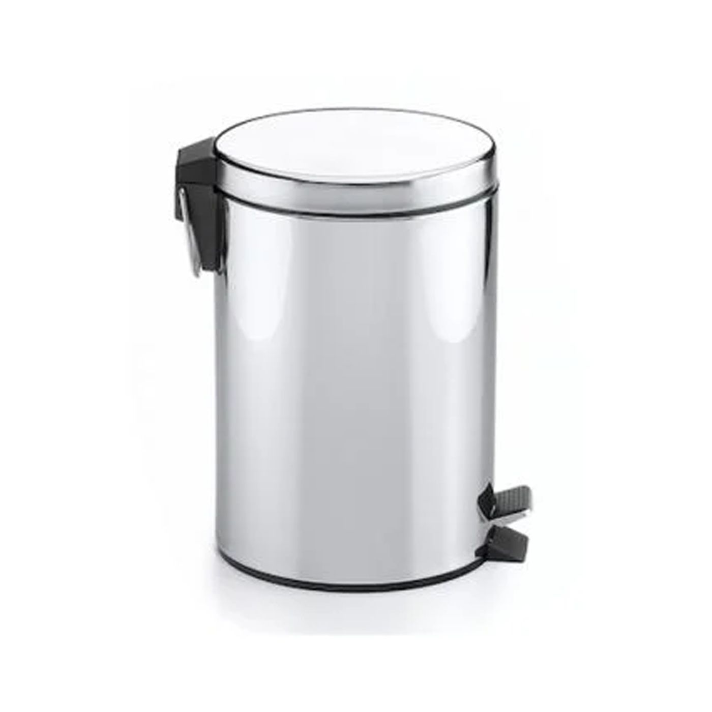 Cos gunoi baie Roca Hotels, pe podea, 3 l, clapeta, metal, crom, A815487001 3 L