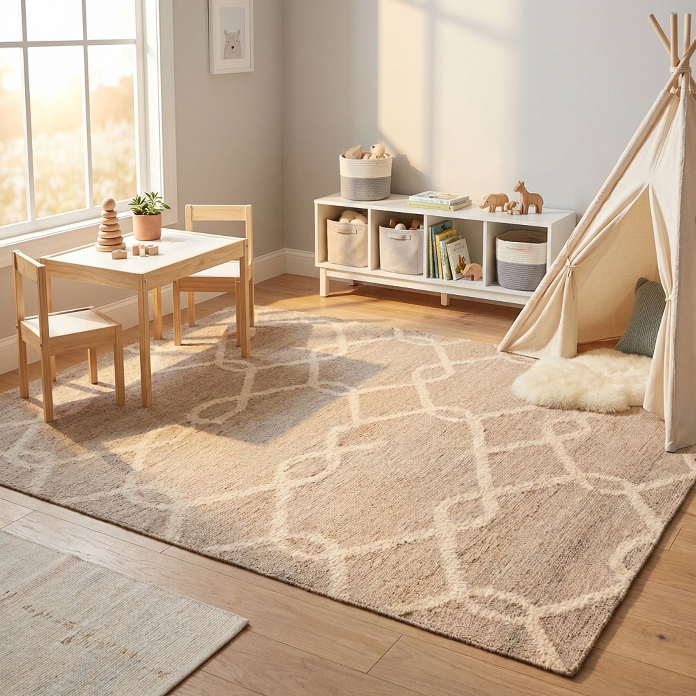 Covor kilim D No. 835 Bej 120x180