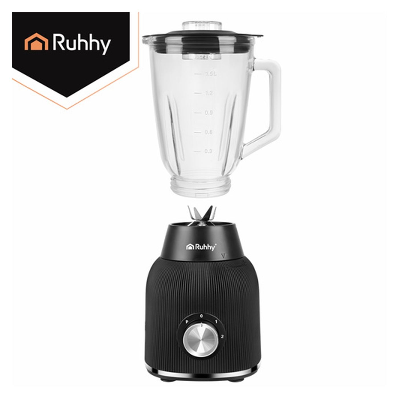 Turmixgép kancsóval Ruhhy 1200W – Asztali turmixgép - 8