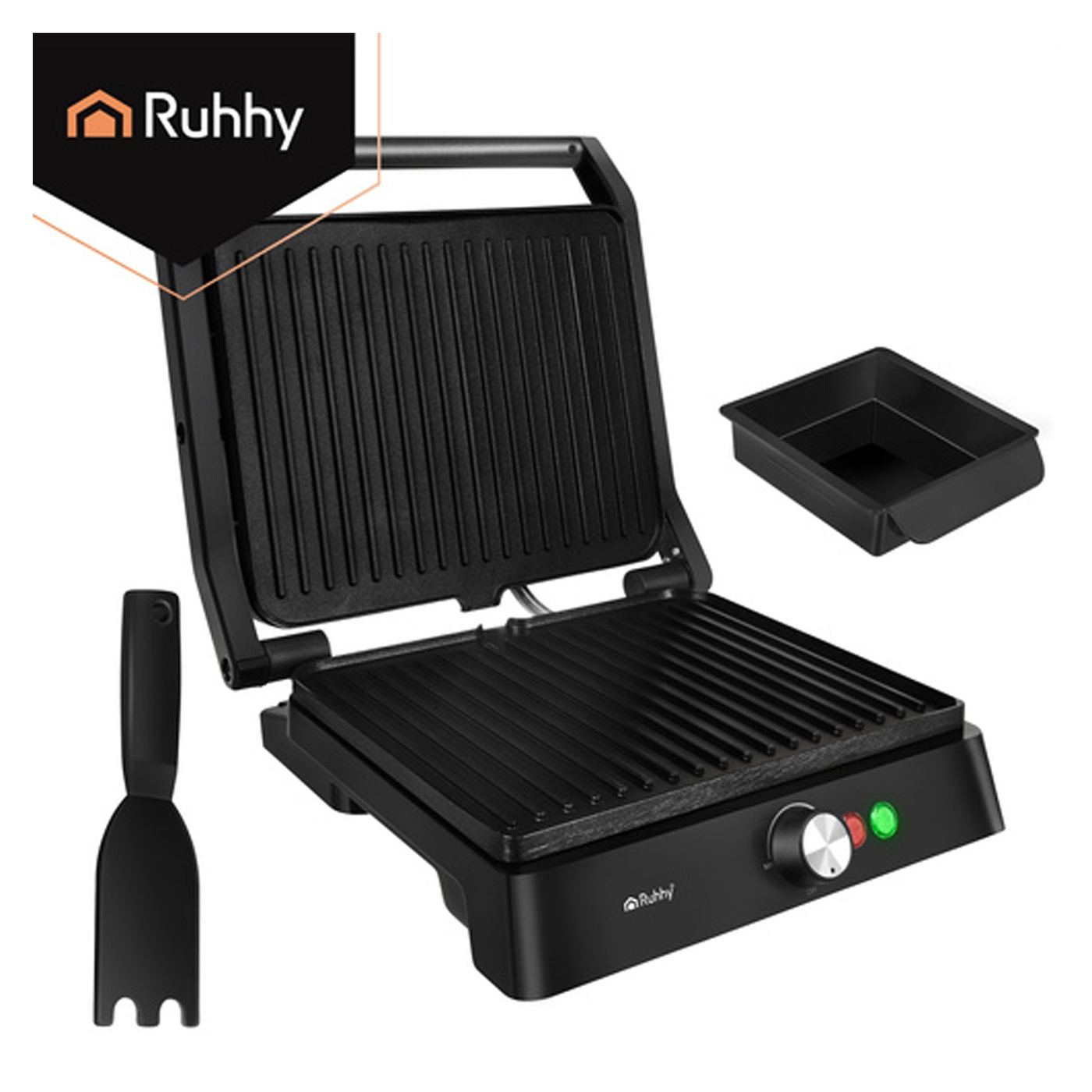 Elektromos kontaktgrill Ruhhy 26176 2000W – Szendvicssütő - 4