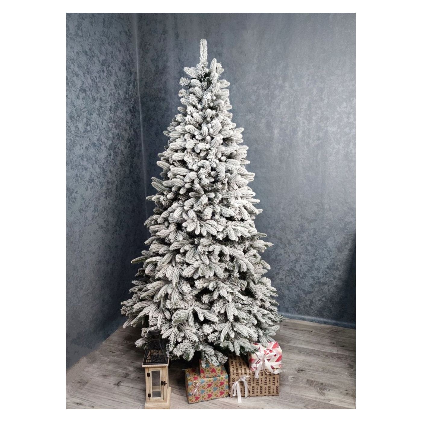 Műkarácsonyfa Deluxe, Global Snow, Mix 2D+3D, 210cm - 2