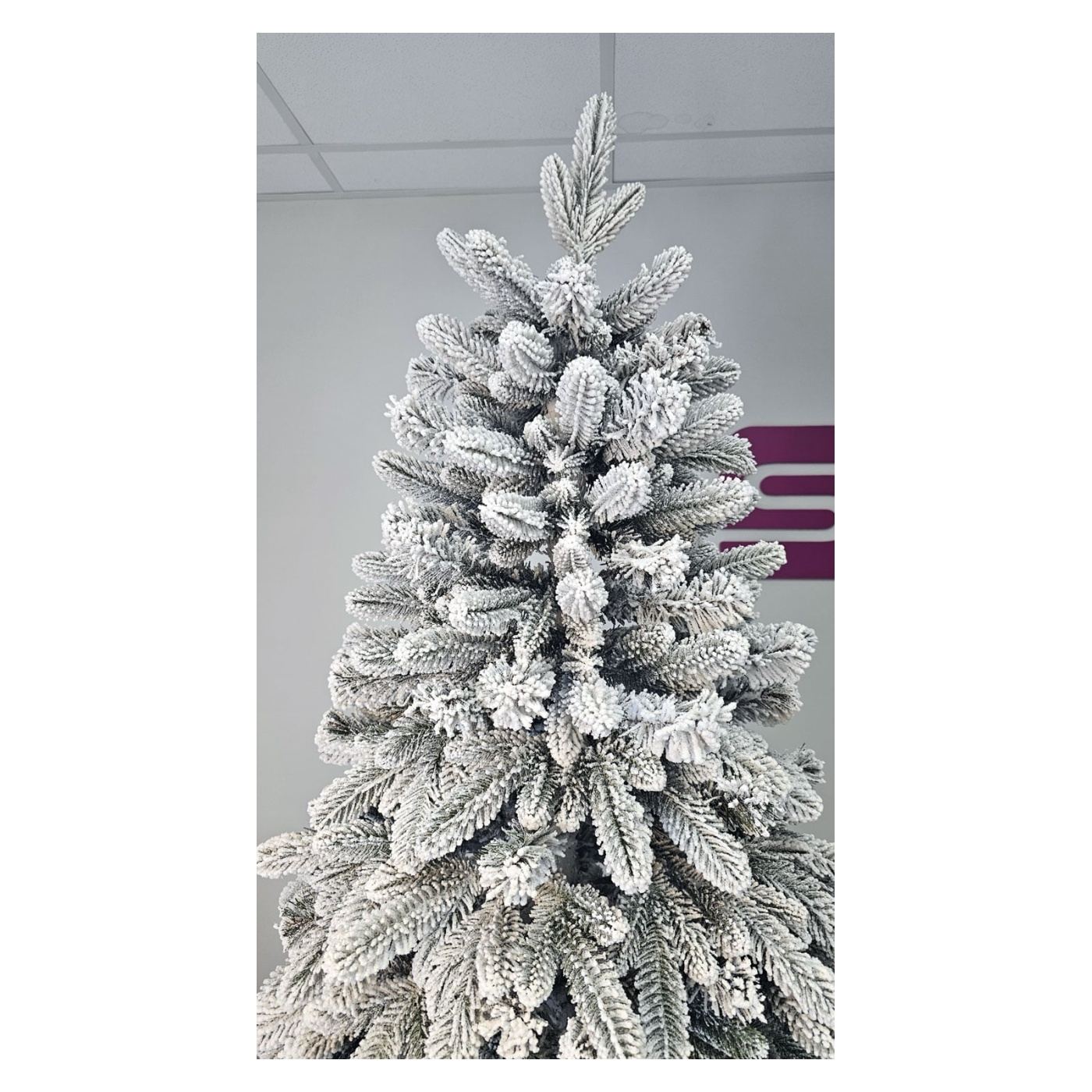 Műkarácsonyfa Deluxe, Global Snow, Mix 2D+3D, 210cm - 9