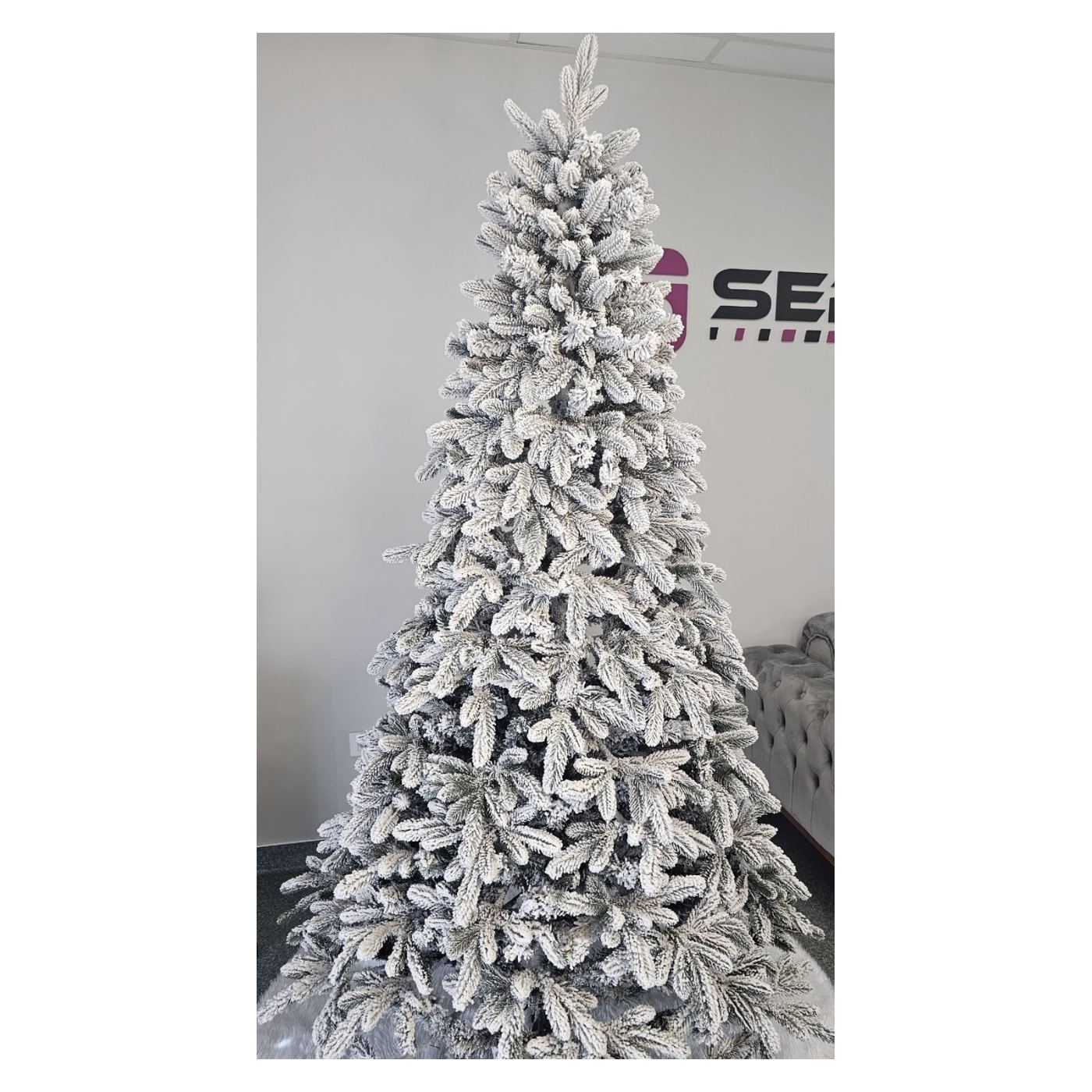 Műkarácsonyfa Deluxe, Global Snow, Mix 2D+3D, 210cm - 18