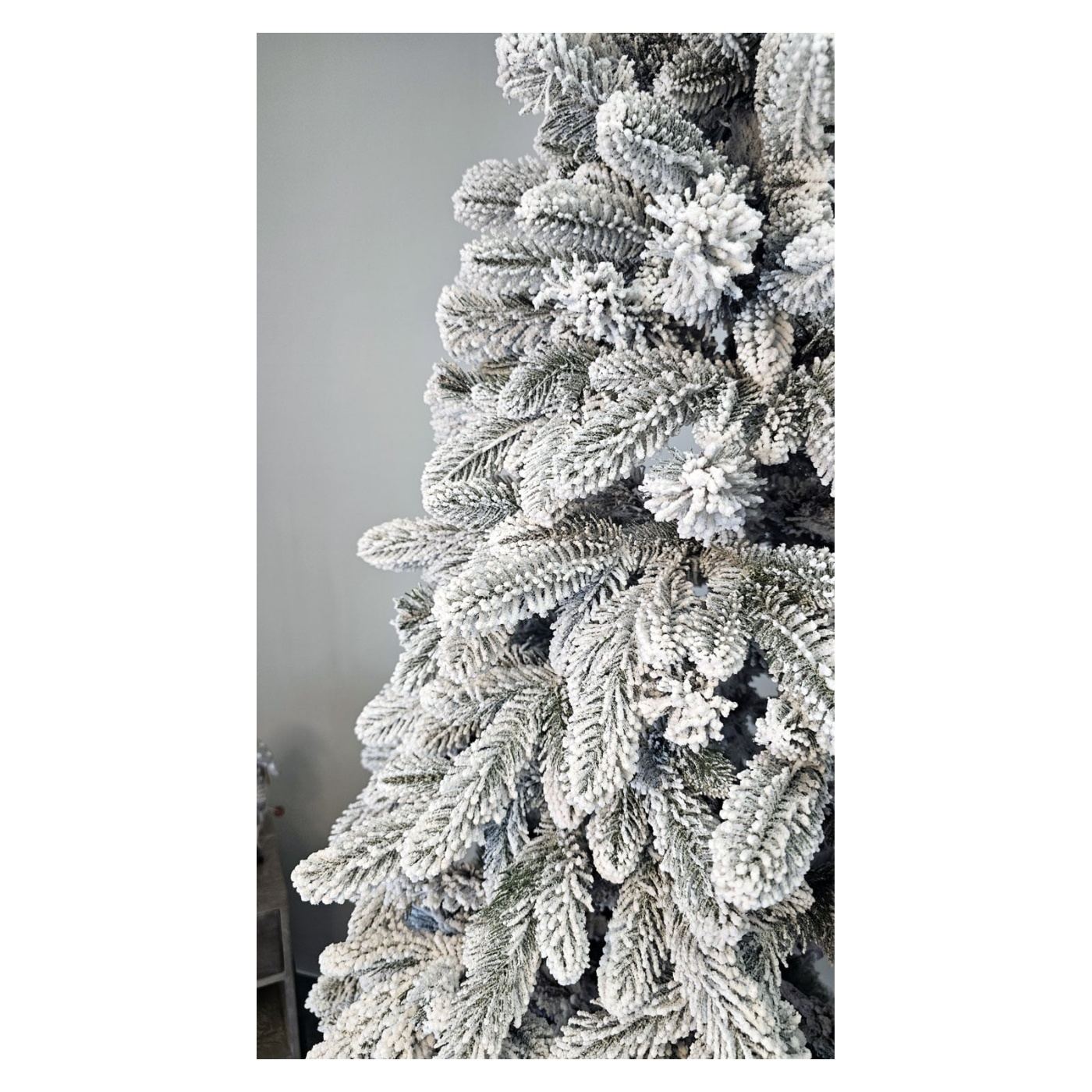 Műkarácsonyfa Deluxe, Global Snow, Mix 2D+3D, 210cm - 19