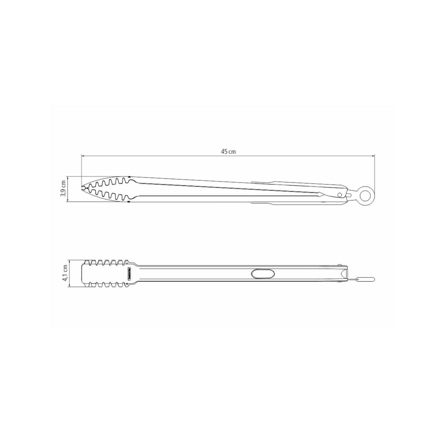 Churrasco Black Húscsipcsipes 45,5 cm Tramontina 26593100 - 2