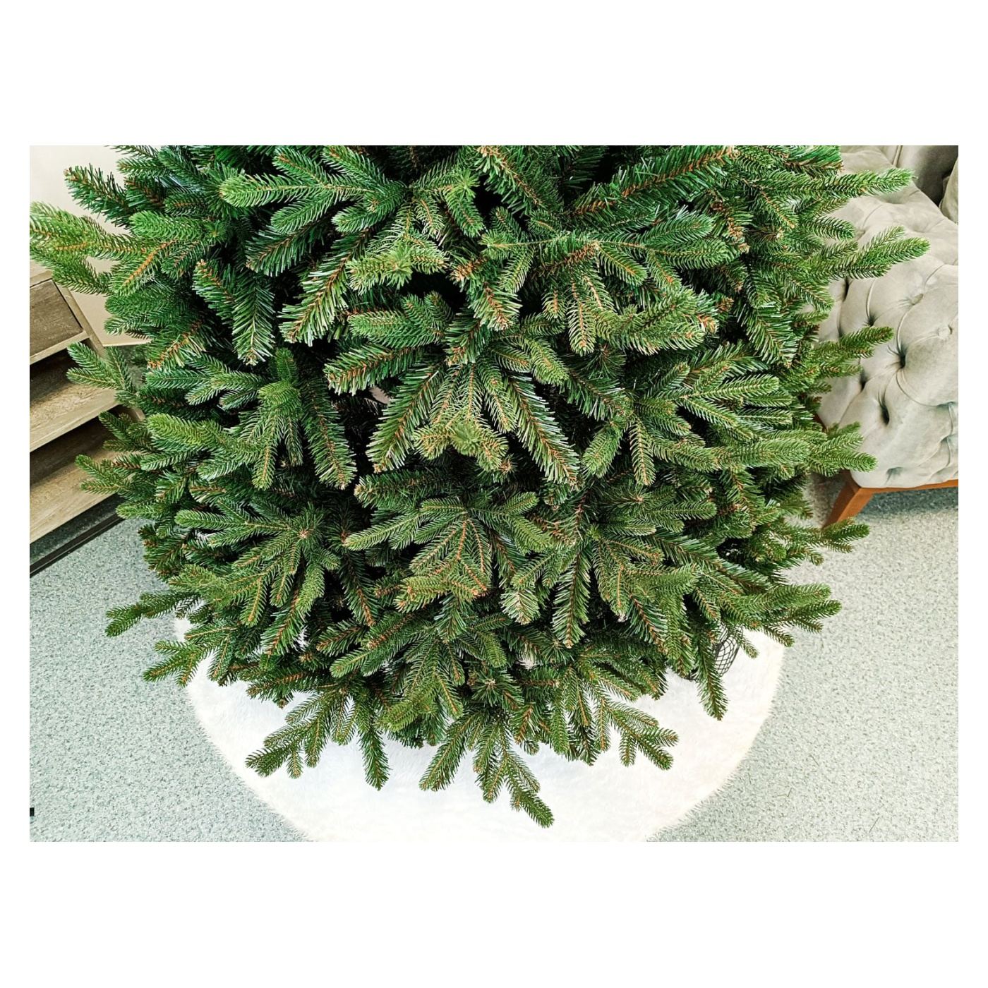 Műkarácsonyfa Deluxe, Royal Felara, 2D+3D, 250cm - 11