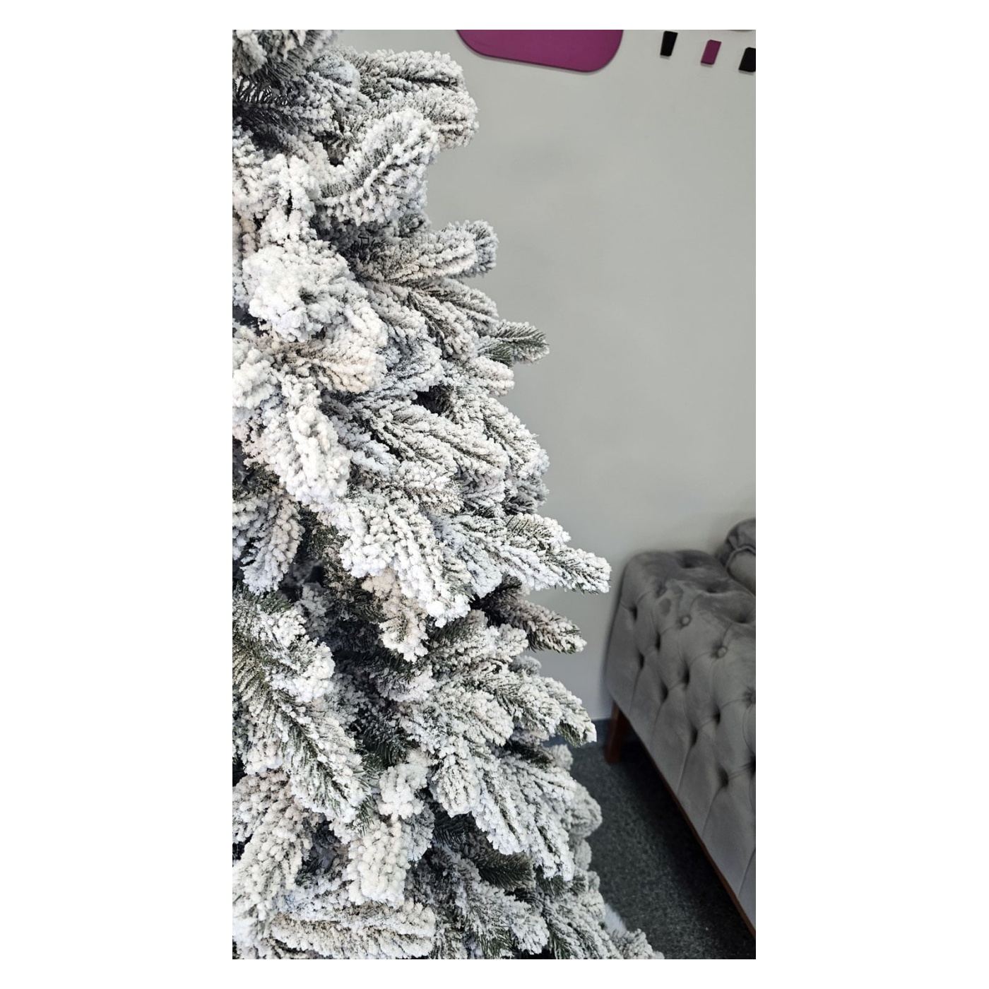 Műkarácsonyfa Deluxe, Kovalivska Snow, 3D, 180cm - 4