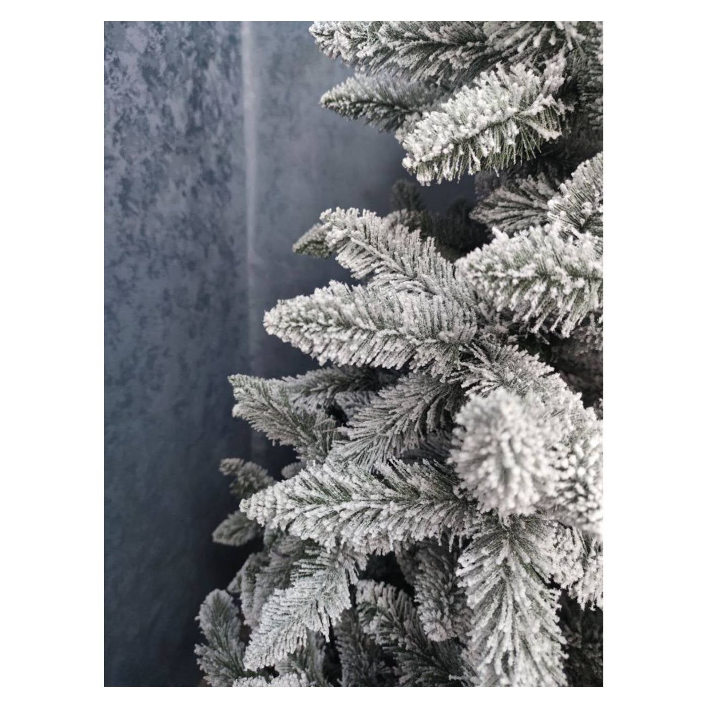 Műkarácsonyfa Deluxe, Victoria Snowy, 2D, 220cm - 7