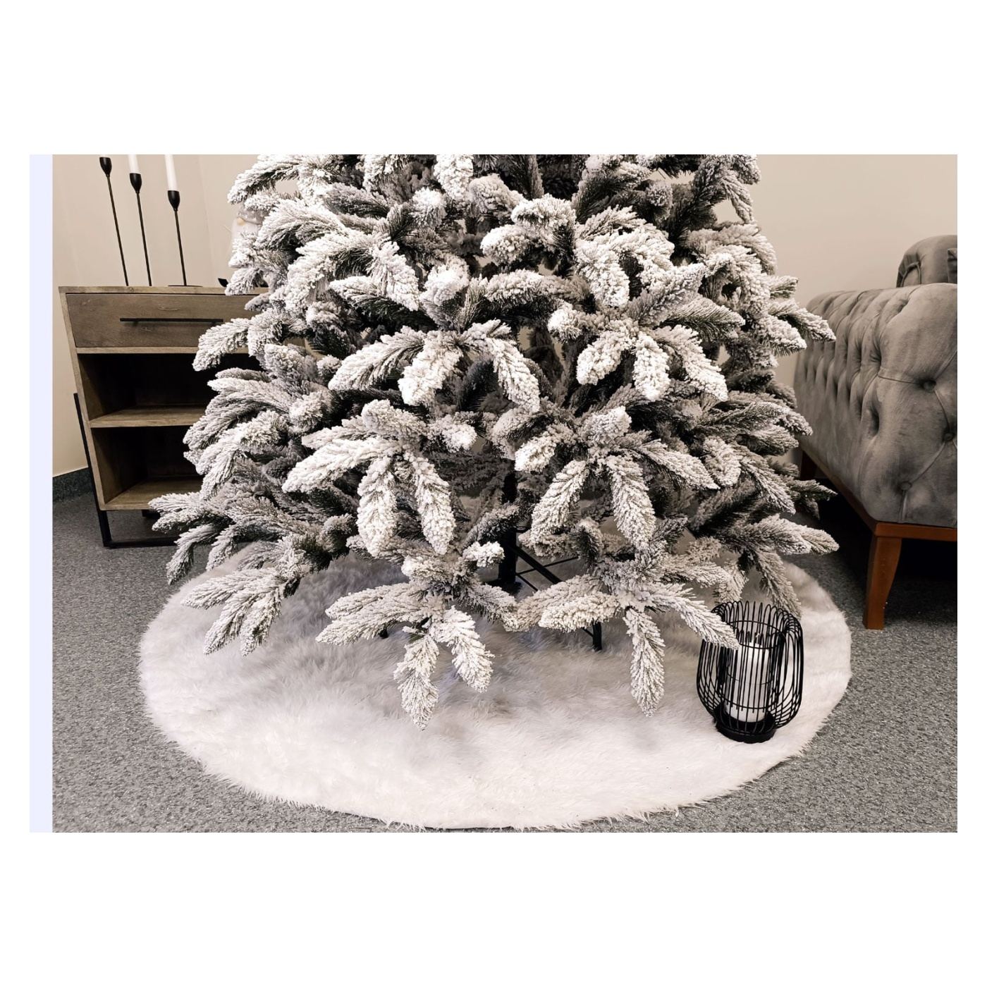Műkarácsonyfa Deluxe, Victoria Snowy, 2D, 220cm - 3