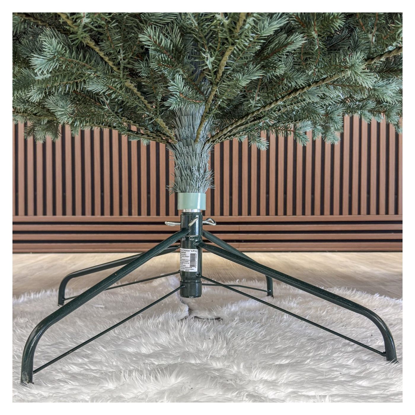 Műkarácsonyfa Deluxe, Alaska Select Ezüst Zöld, Teljesen 3D, 300 cm - 5