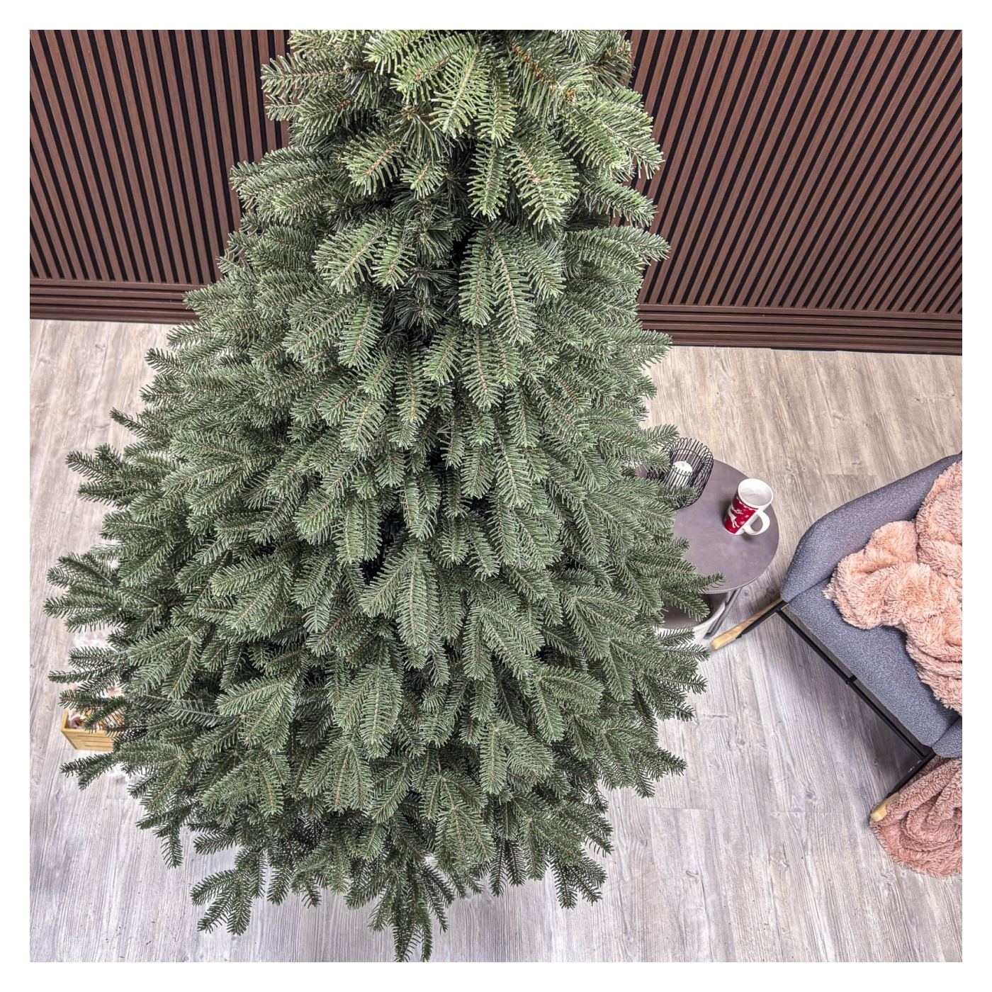 Műkarácsonyfa Deluxe, Norway Green, 2D+3D Mix, 230 cm - 8