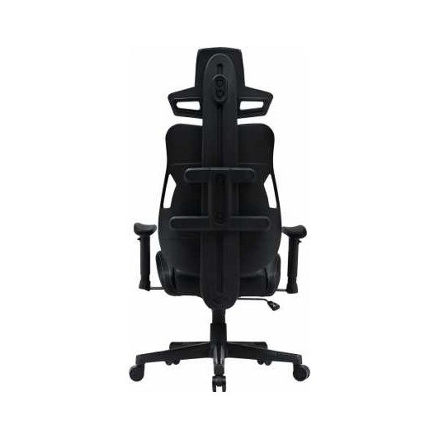 Scaun gaming Canyon Morphos, negru, material metalic și plastic, înălțime ajustabilă, suport pentru brațe 2D — imaginea 3